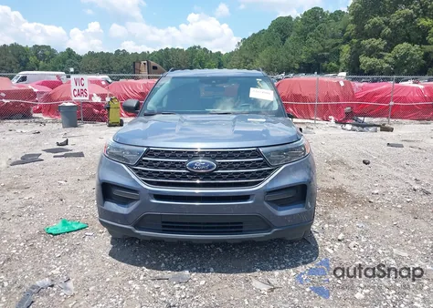 2021 Ford Explorer Xlt из США, поврежденный, VIN 1FMSK7DH1MGA67582